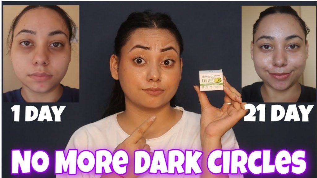 Bella Vita Organic EyeLift Under Eye Gel Cream Review Remove dark